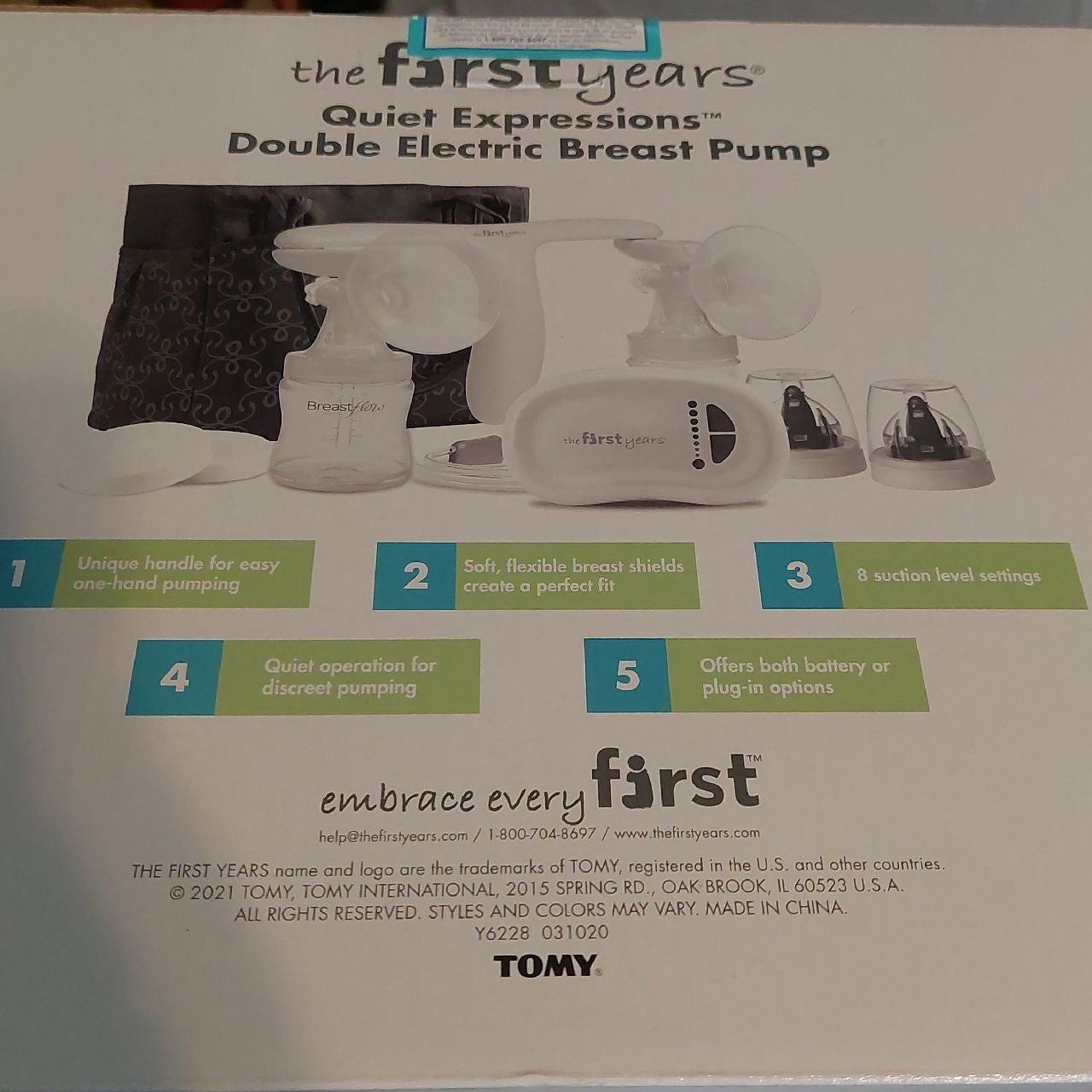 The first years Double electric breast pump