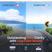 70mai Dash Cam M310, 1296P QHD, Built in WiFi Smart Dash Camera for Cars
