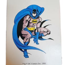 1989 Mayfair DC Hero Game Card Batman