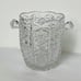 Vintage American Brilliant Small Crystal Ice Bucket