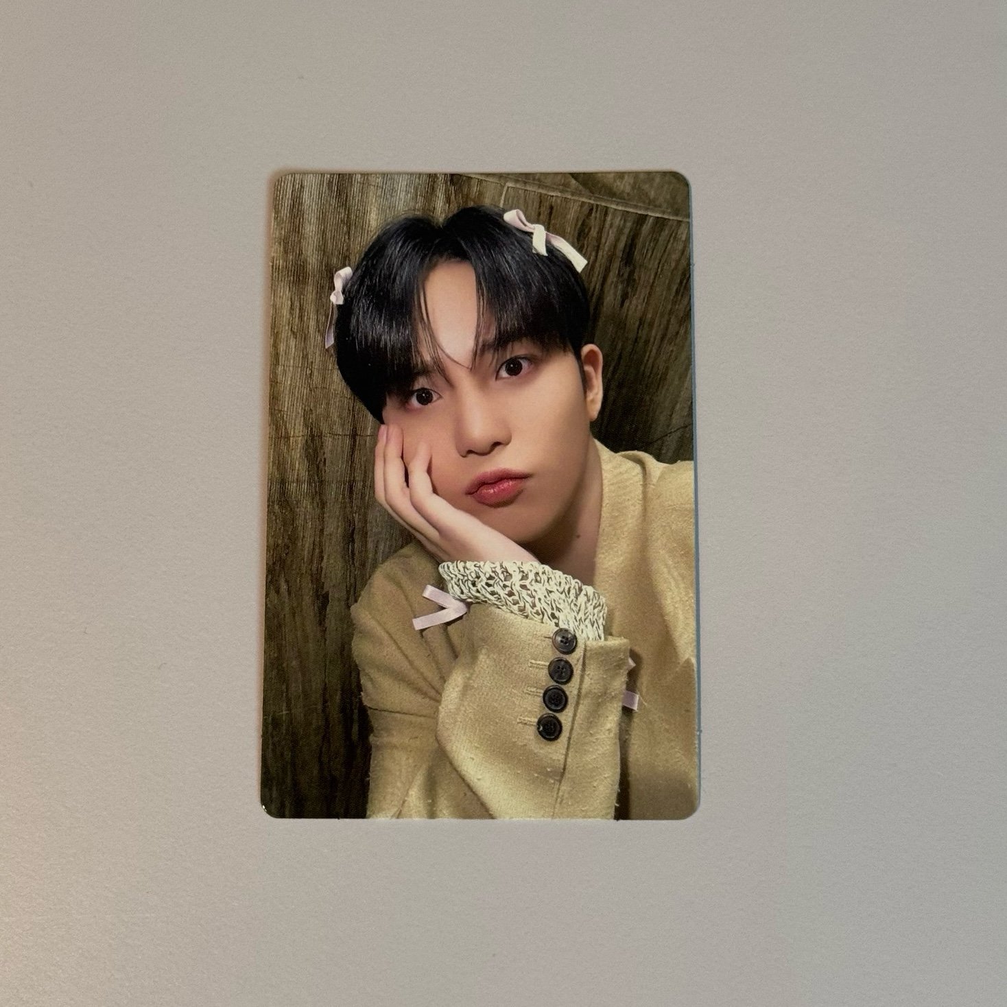 開店記念セール！ Ateez Jongho Hello82 Bow Exclusive Photocard タレントカード
