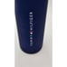 Rare Vintage Tommy Hilfiger Galss Water Bottle Blue Cushioned Grip With Box