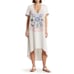 NWOT BELL by Alicia Bell Women's White Cocoon Embroidered kaftan, 420