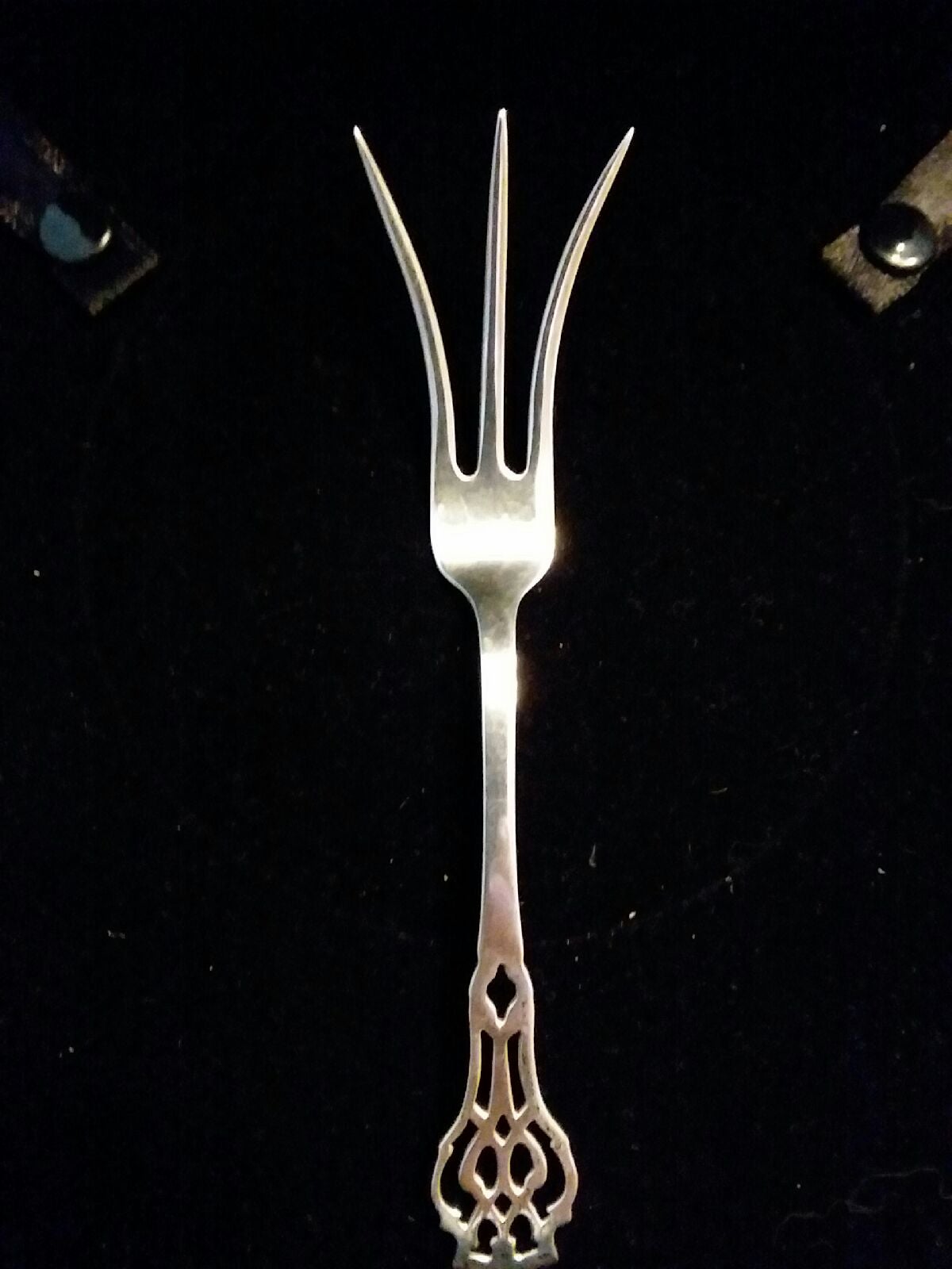 Antique Sterling Silver Lemon Fork