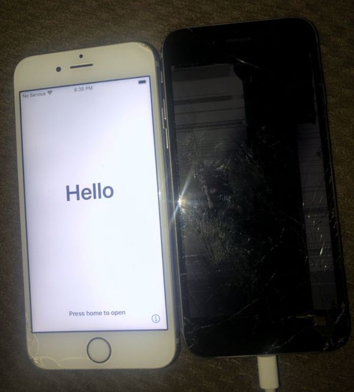 Iphone 6s lot for parts icloud locked