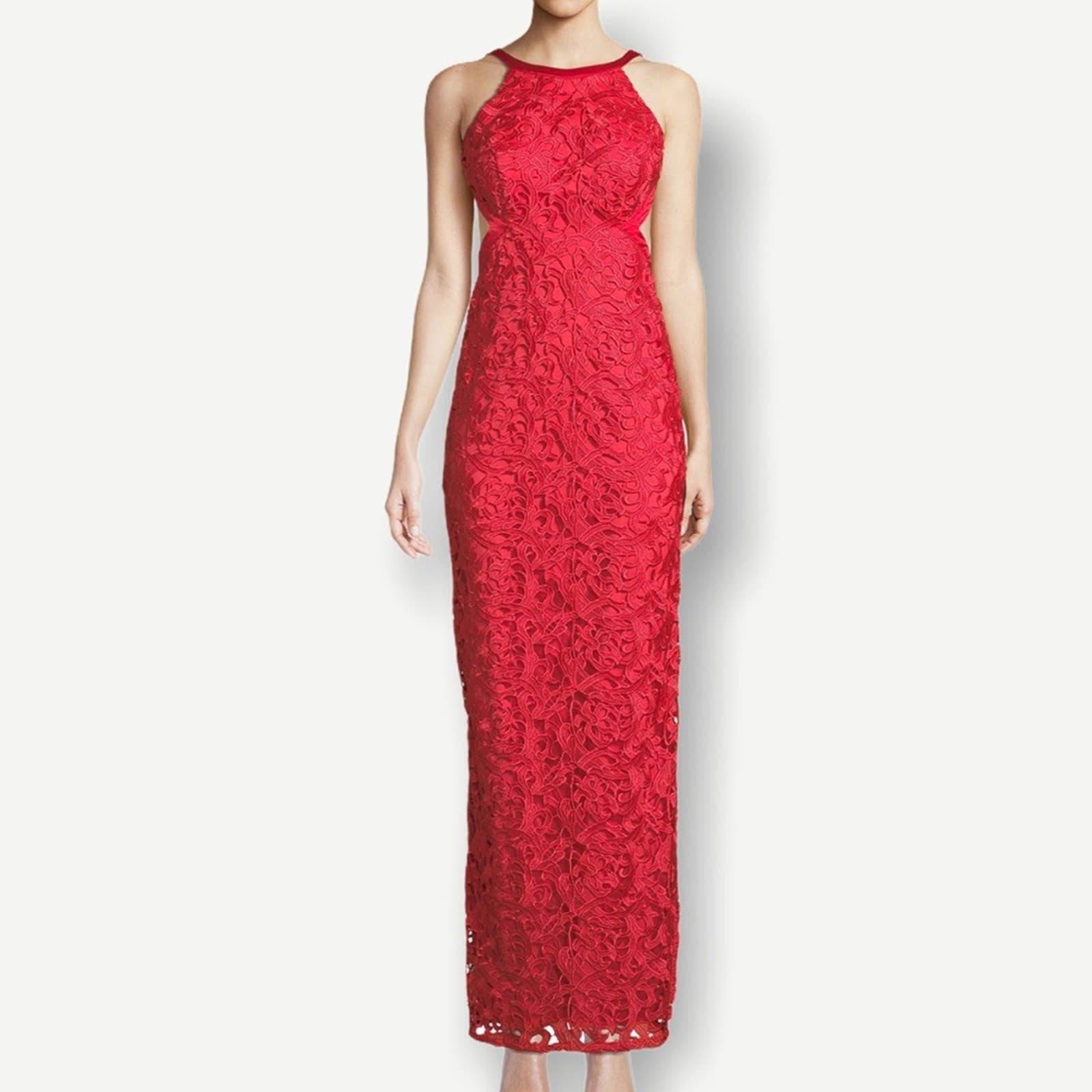 BHLDN Aidan Mattox Black Hansa Gown Rose detail NWT Size 0-16 Retail $440 BHLDN Aidan Mattox Black Hansa Gown Rose detail NWT Size 0-16 Retail $440