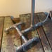 Handcrafted Steampunk Pipe Iron Lamp