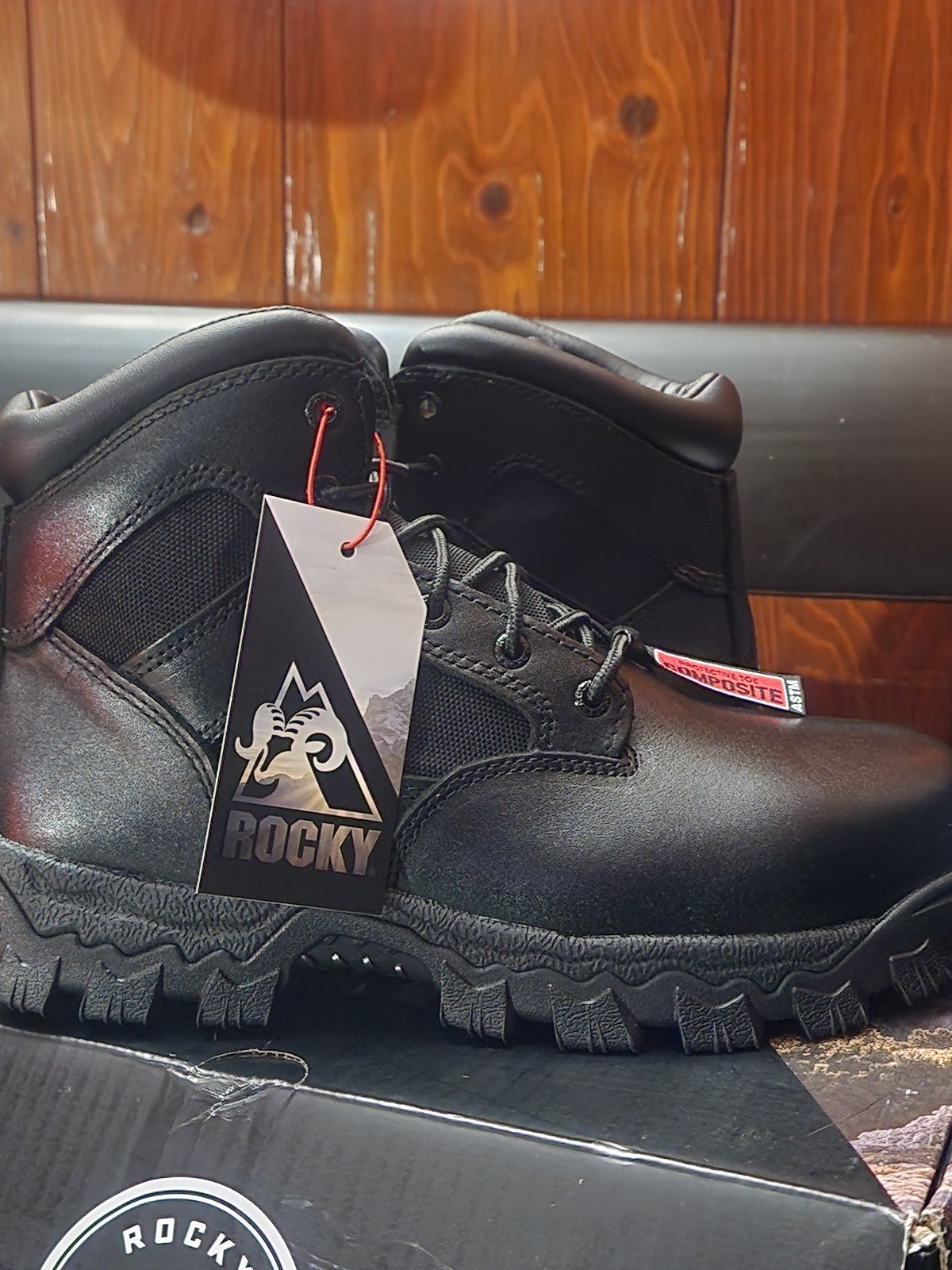 New Mens Rocky Boots Alpha Force **Composite Toe**