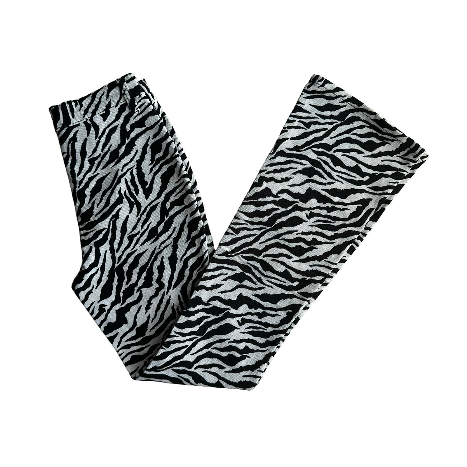 motel rocks 90s zebra pants ♡ nwt