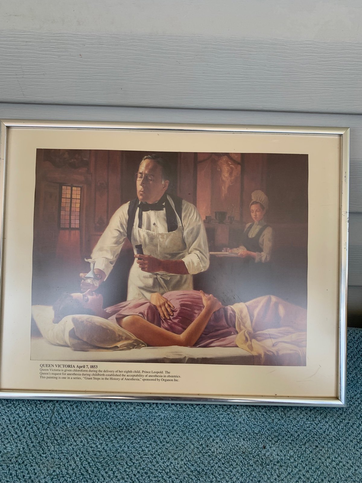 Queen Victoria painting