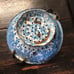 Blue and white enamelware