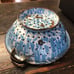Blue and white enamelware