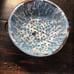 Blue and white enamelware