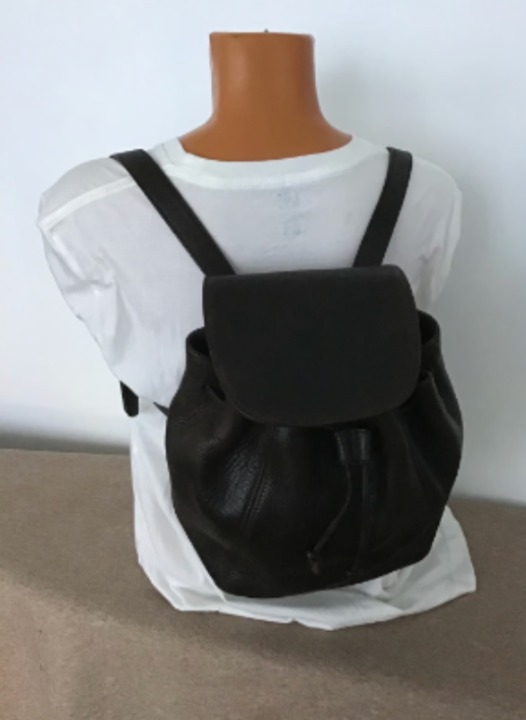 COACH brown leather backpack 4938 Made in Italy