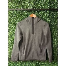 Lululemon Women's Its Fleecing Cold Pullover Heathered Black / Black Size 2