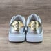 Cole Haan GrandPro Rally Women's Sz 10B Silver Leather Slip-On Sneakers (W19511)