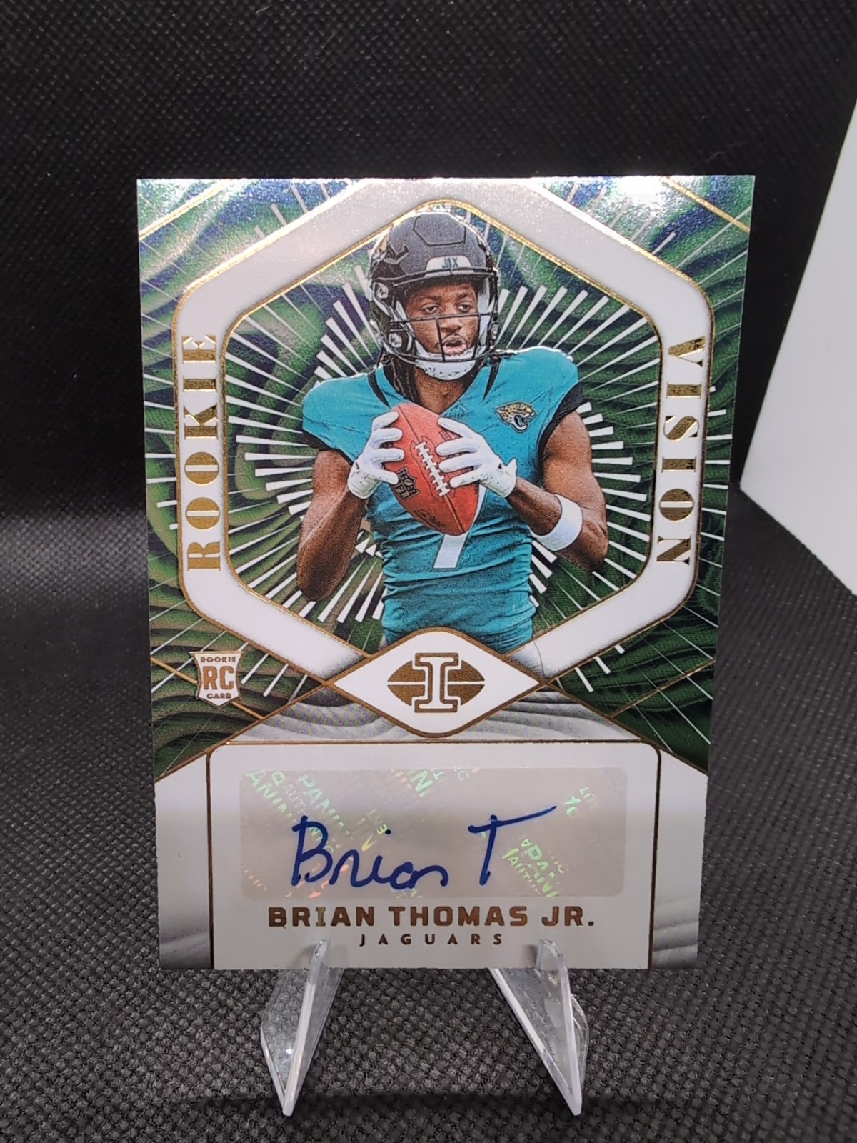 2024 Panini Illusions - Rookie Vision Signatures Brian Thomas Jr. #RVS-BTJ /199