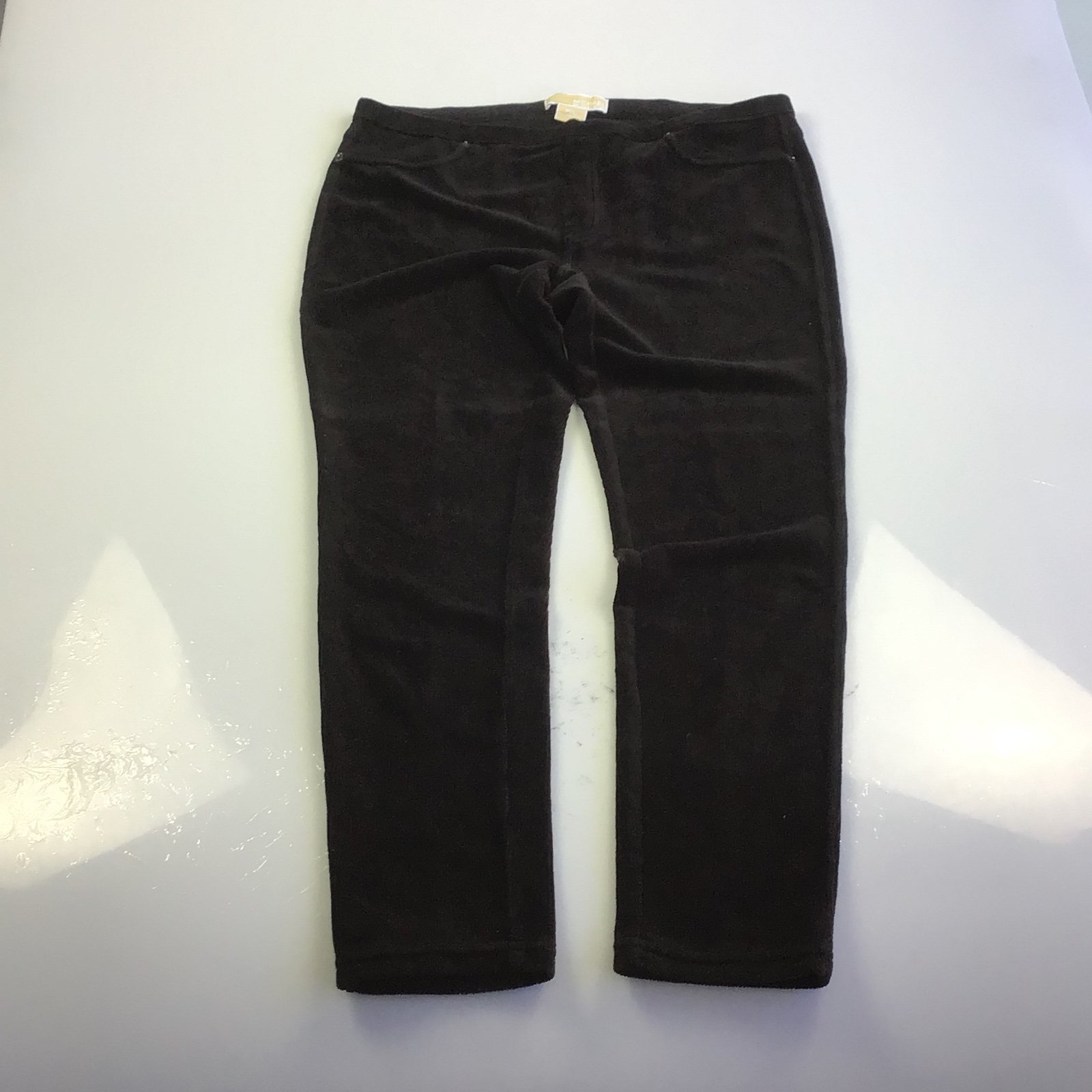 Michael Kors corduroy pants black size M