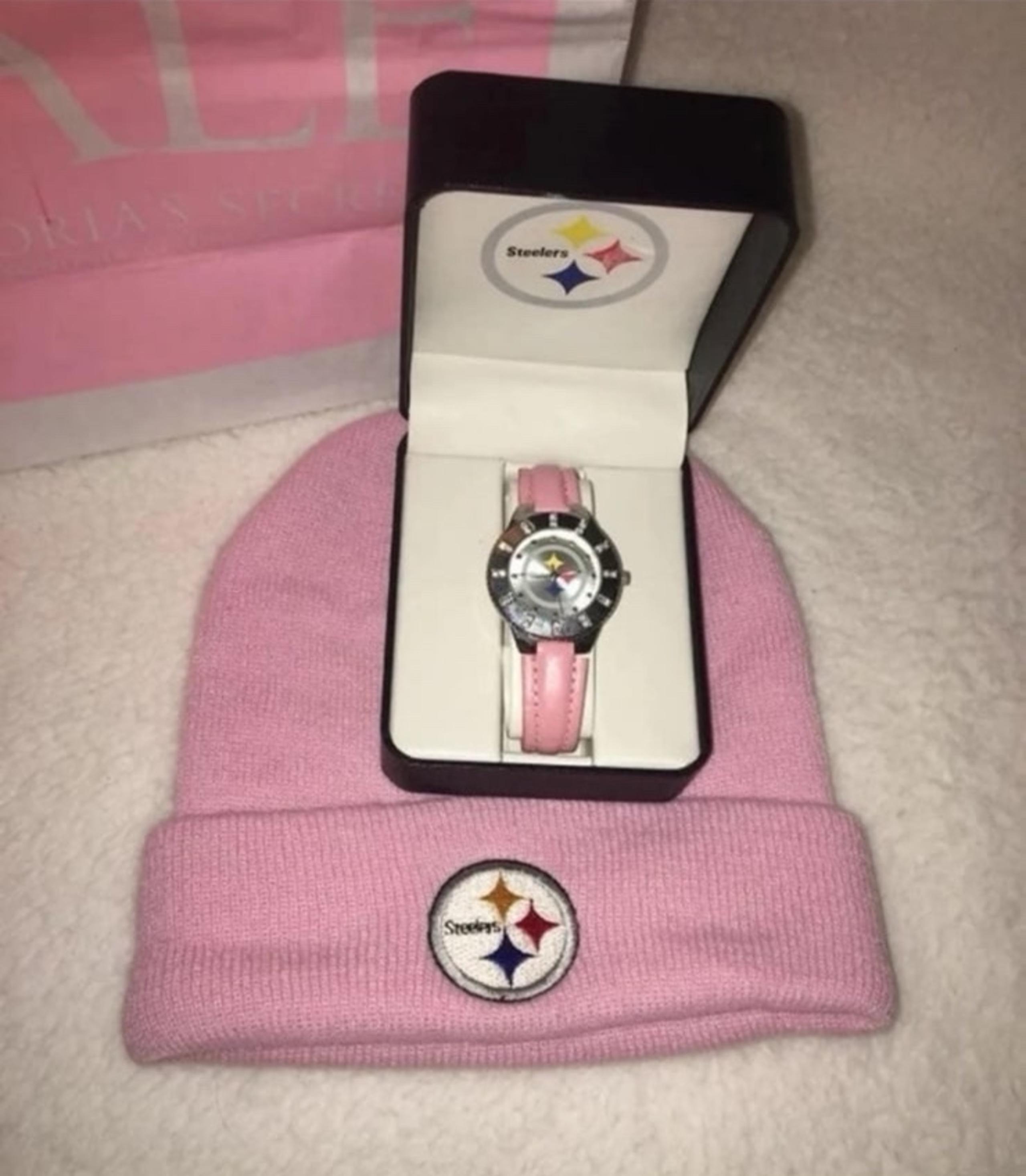 Women’s Watch Women’s Steelers Watch & Hat Set