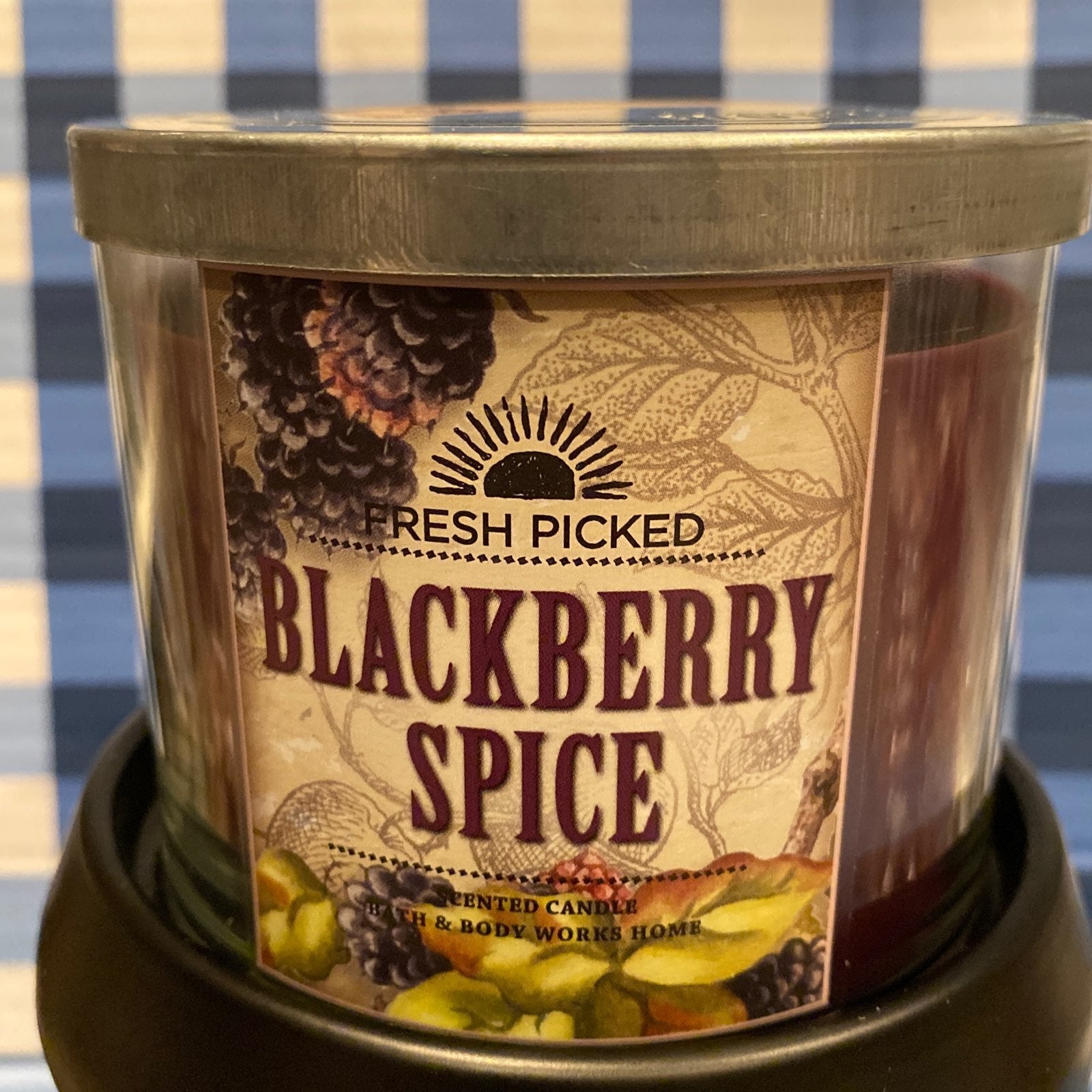 Rare BBW Blackberry Spice Candle
