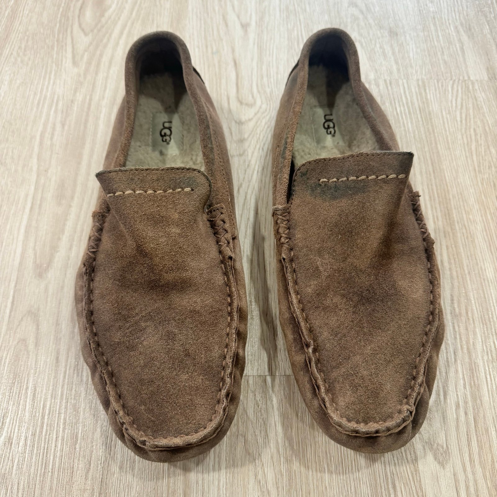 Uggs moccasins size 12 slip on loafers mules suede