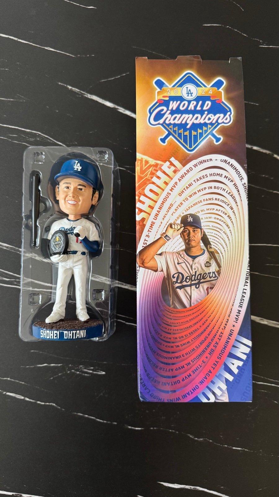 SHOHEI OHTANI MVP Bobblehead Stadium Giveaway 4/2/2025 New in Box SGA LA Dodger