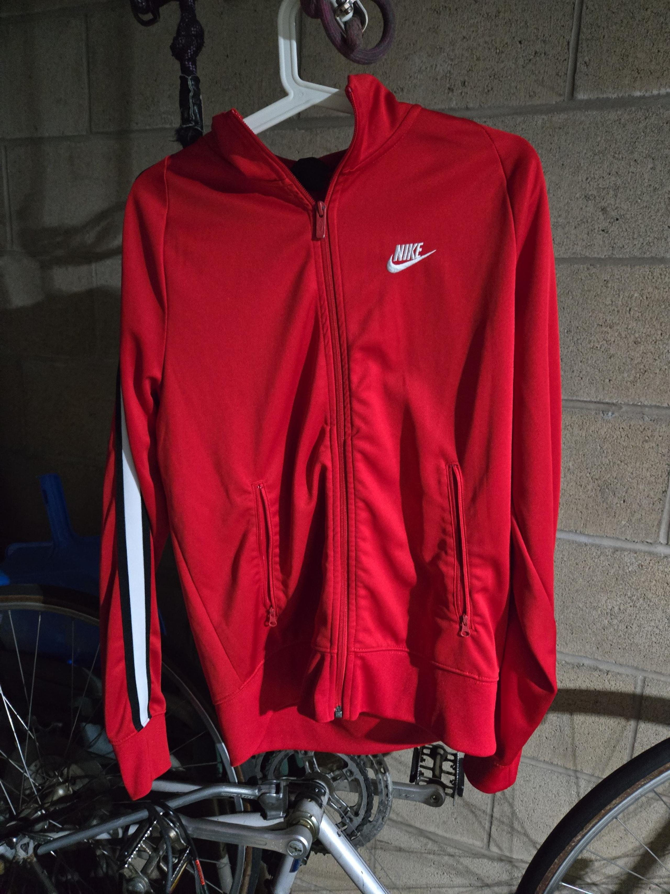 Nike Red track suit jacket