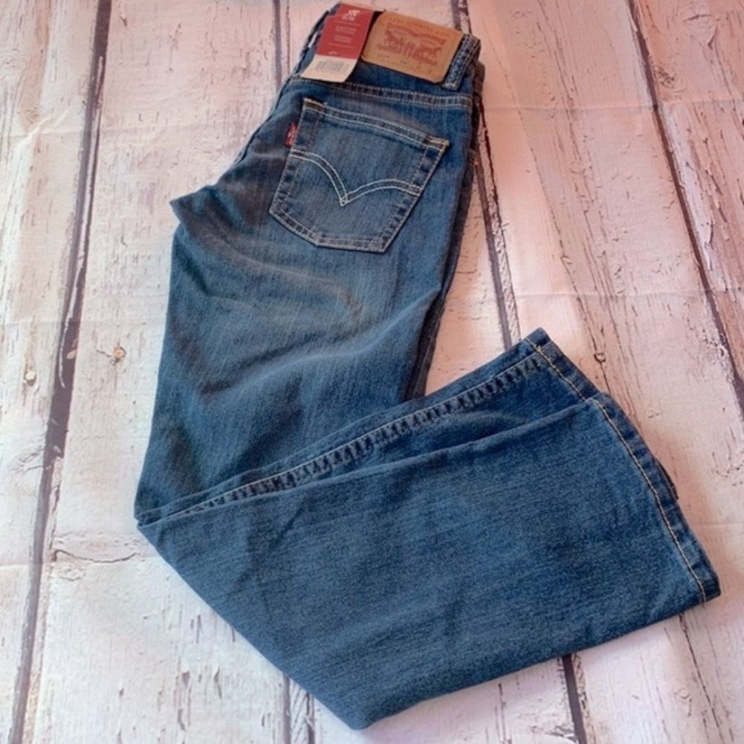BOYS SLIM FIT LEVI’S BLUE JEANS