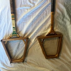 1940s tennis racket