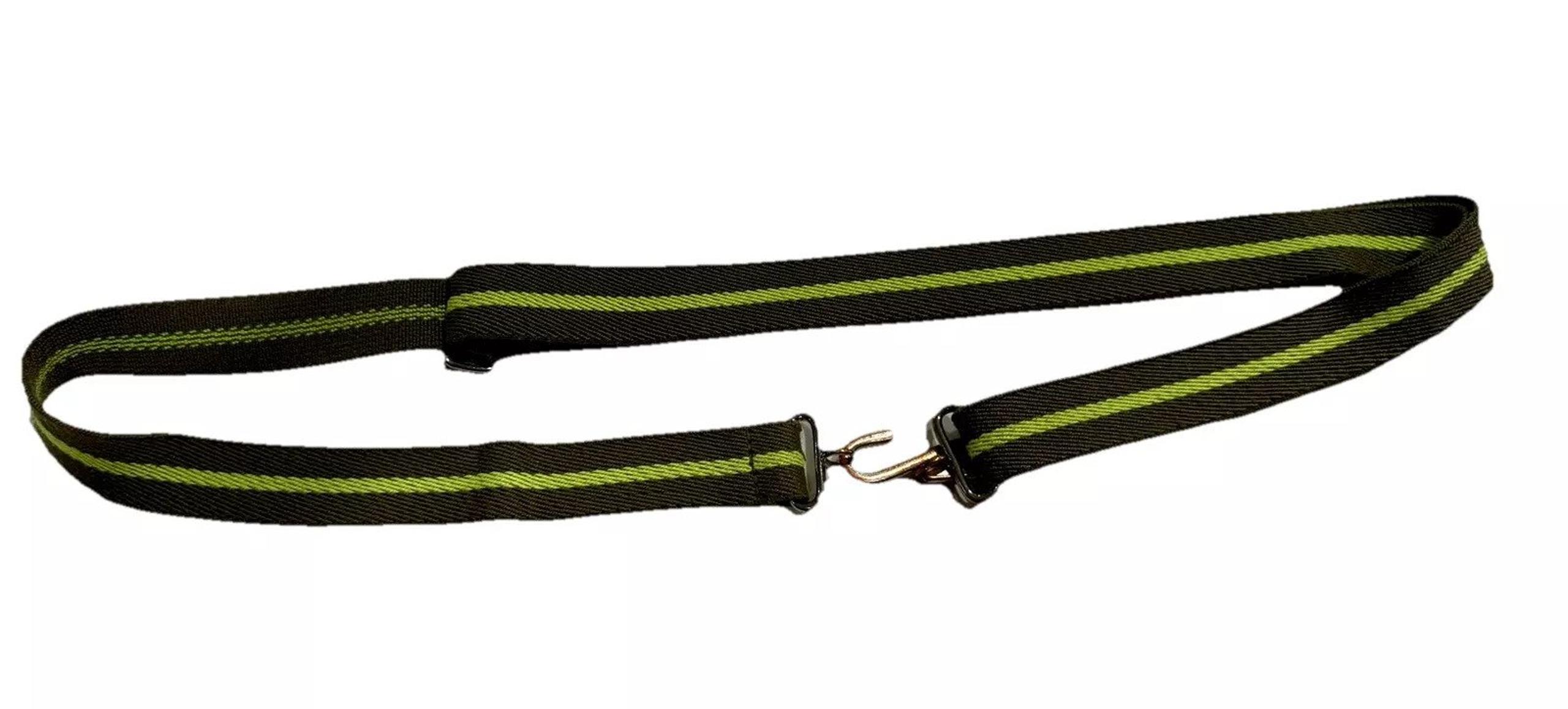 GAP Green Waist Belt Women Small-Medium-VTG cloth Stretch Adjustable 52.5”-26”