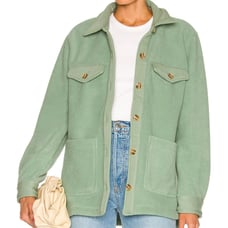 BLANKNYC Shacket in Diamond Hands NEW