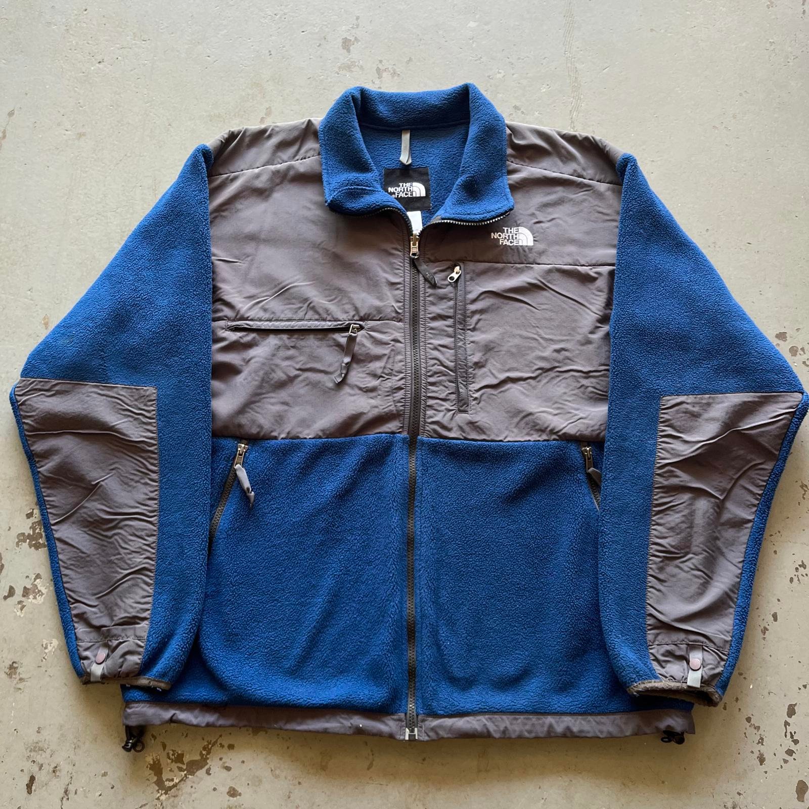 Vintage Y2K The North Face Denali Blue Grunge Fleece Jacket