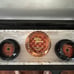 DW Home Goodies Halloween Orange and Black Disco Candles - Lot of 3!