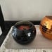 DW Home Goodies Halloween Orange and Black Disco Candles - Lot of 3!