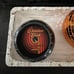 DW Home Goodies Halloween Orange and Black Disco Candles - Lot of 3!