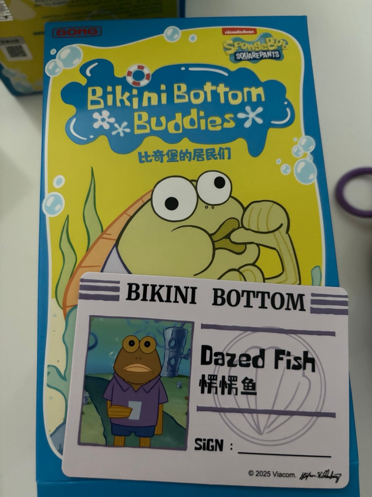 SpongeBob Bikini Bottom Buddies  DAZED FISH AUTHENTIC