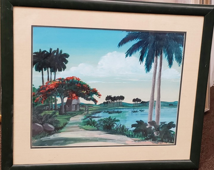 Cuban landscape painting 2
