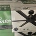 NIB-Hunter Kennicott indoor/outdoor 52” Ceiling Fan