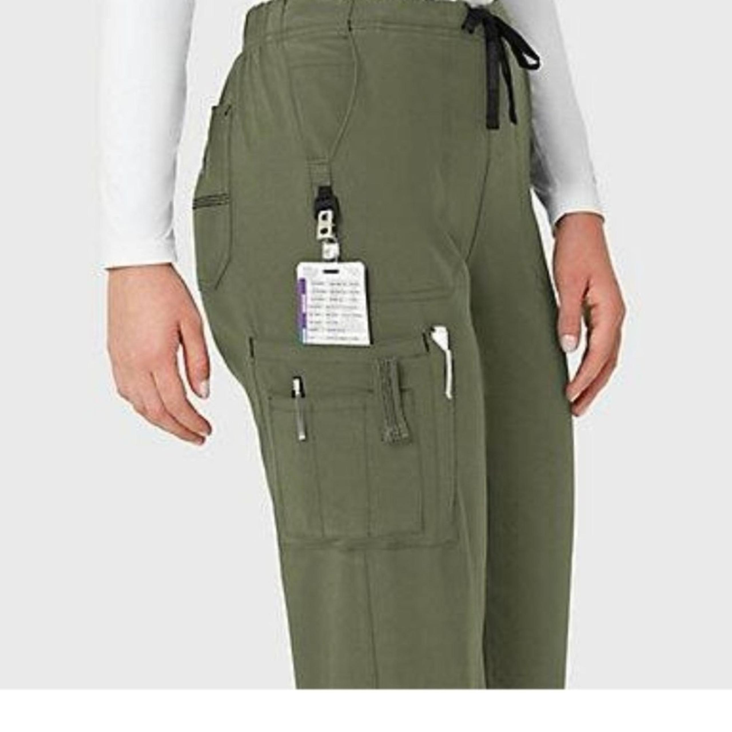Carhartt Force Women's Scrub Cargo Pants 3XL Army Green