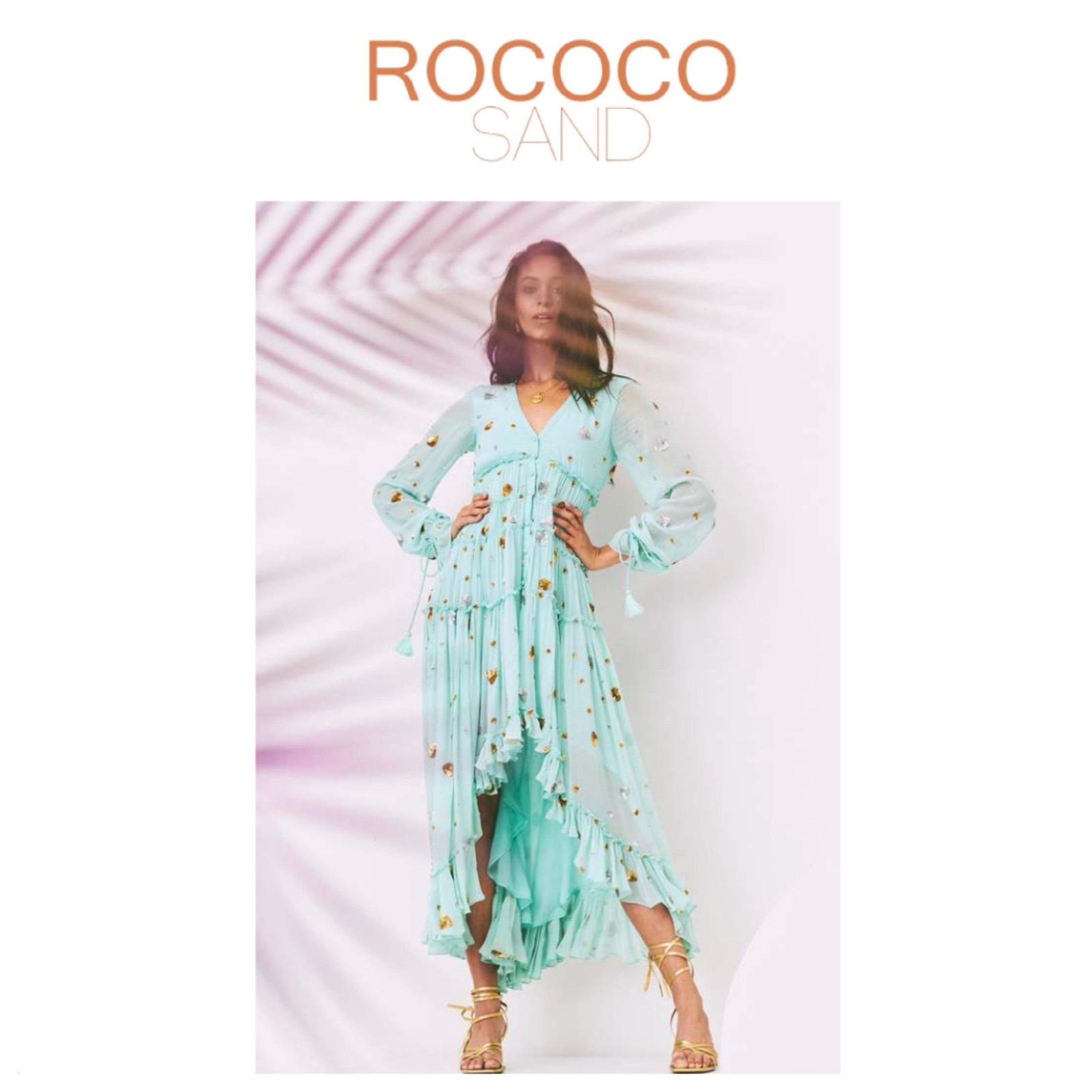 ROCOCO SAND Tala Long High-Low Dress