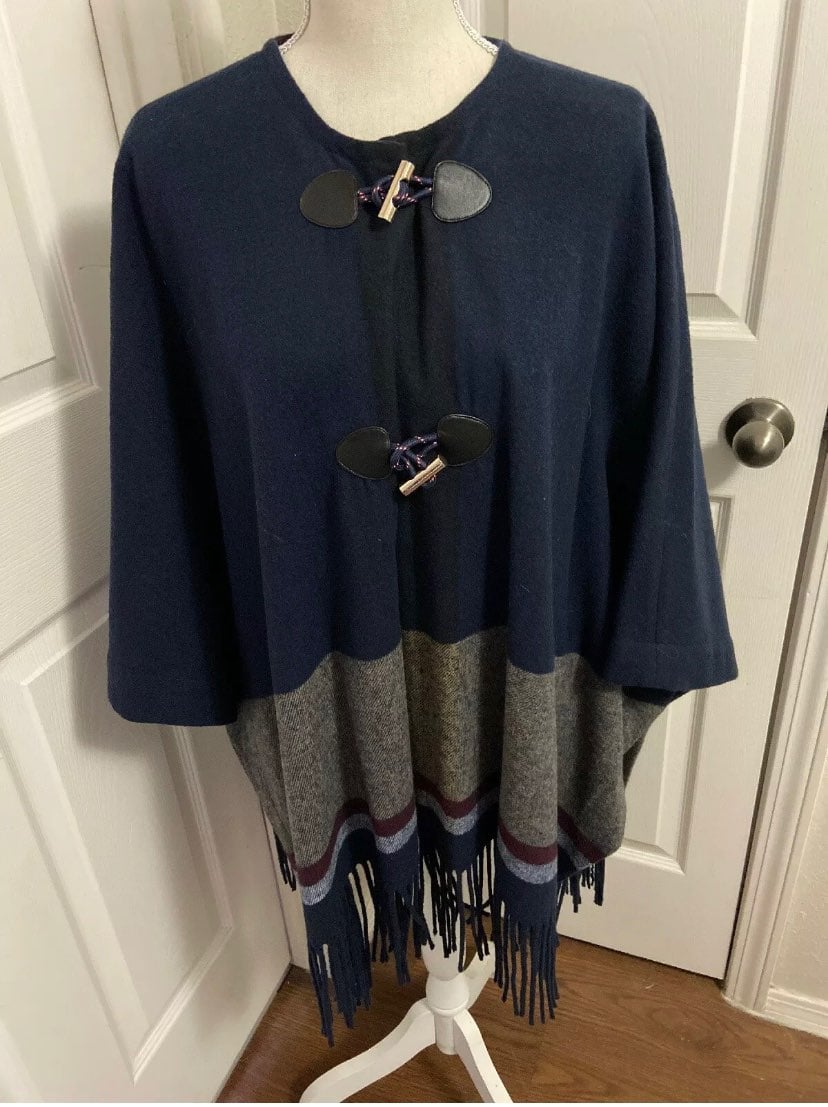 NWT tommy hilfiger coat poncho jacket