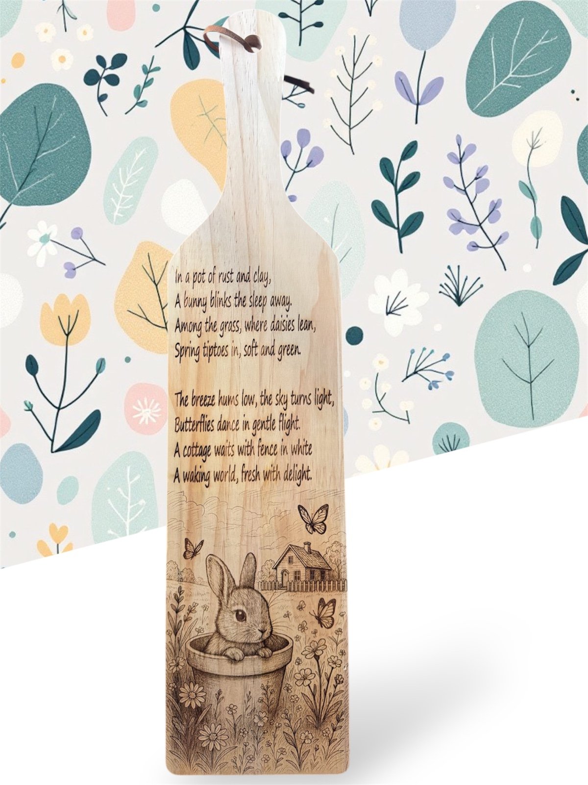 Wall decor paddle