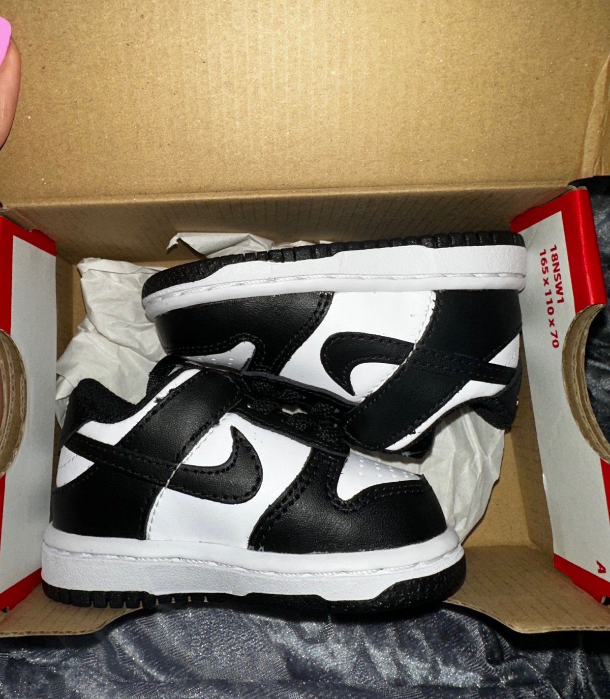 Black & white nike dunks “Pandas”