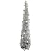 5 ft. Pop Up Christmas Tinsel Tree Collapsible with Easy-Assembly Stand for Chri
