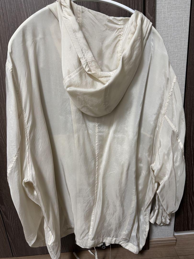 SHEER AIRY ZIP HOODIE サイズ2 CLANE Sheer Airy Zip Hoodie, Size 2