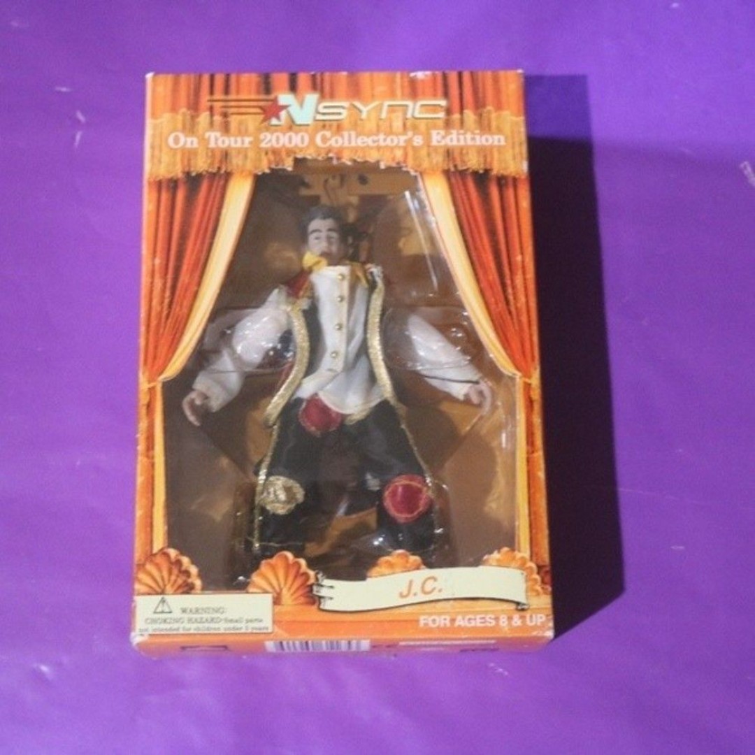 NIB NSYNC J.C. On Tour 2000 Collector’s Edition Marionette Doll