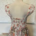 Free People Love You Midi Dress Garden Floral Neutral Pockets Size S NWT