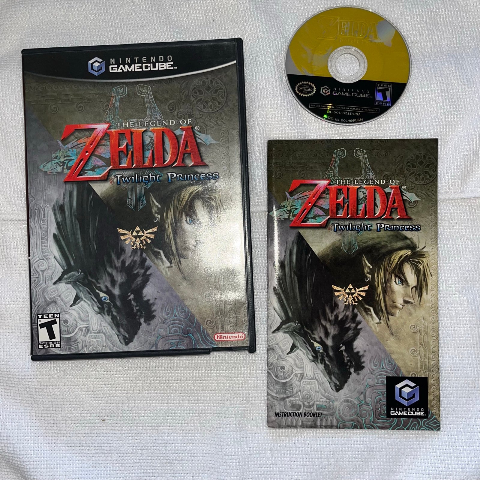 The Legend Of Zelda Twilight Princess for Nintendo GameCube CIB