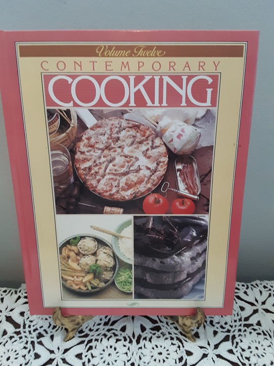 Vintage 1980´s 3M - 12 Contemporary Hardcover Cooking Books VaouXdl1o Perfect