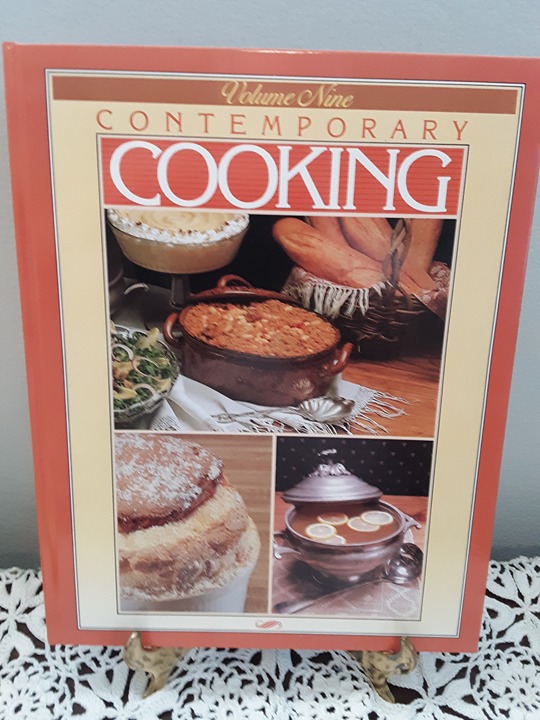 Vintage 1980´s 3M - 12 Contemporary Hardcover Cooking Books VaouXdl1o Perfect